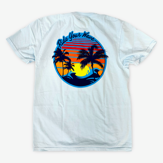 Ride Your Wave Comfort Color Pocket T-Shirt